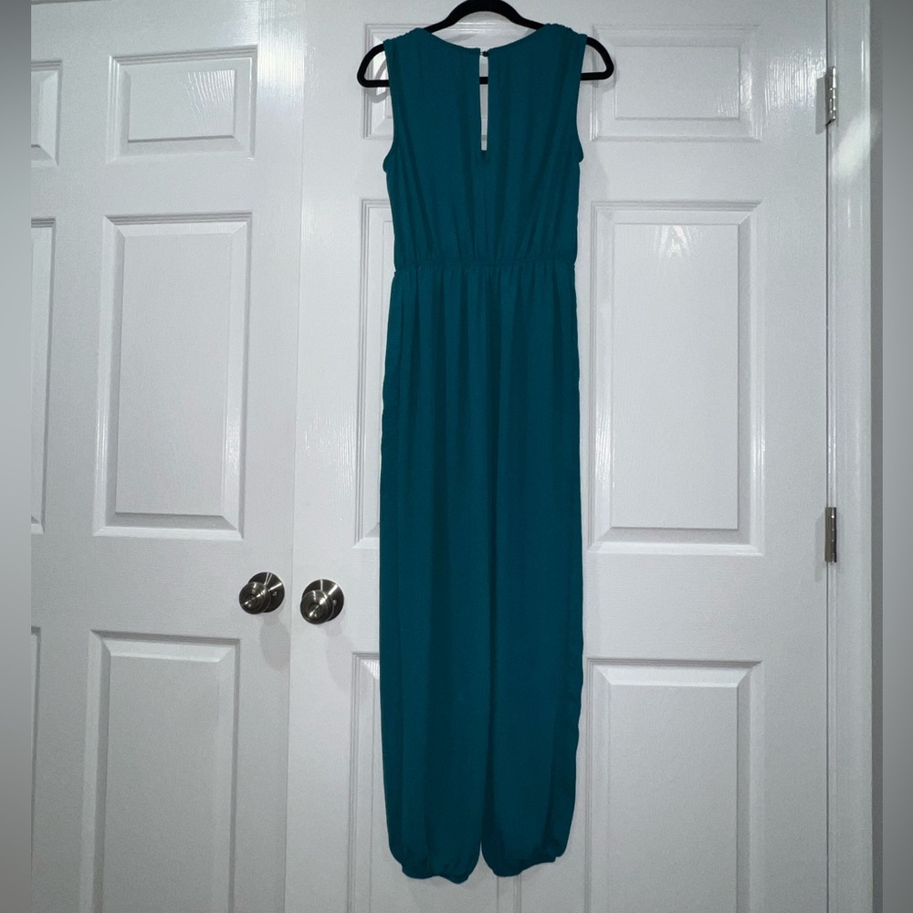 Abound jumpsuit in beautiful summer teal green color